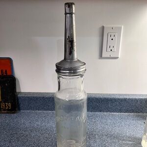 Standard Oil Polarine vintage oil bottle